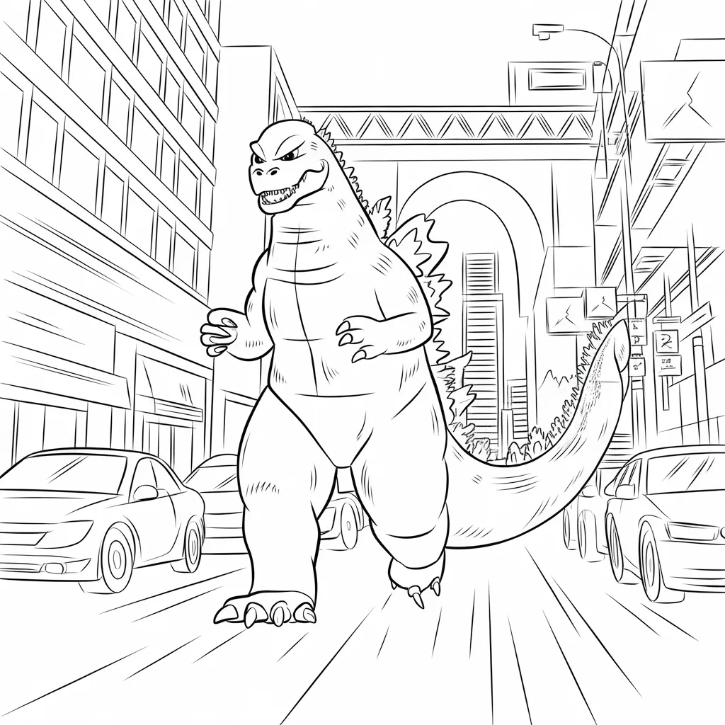 Godzilla_Racing_Through_City_Streets