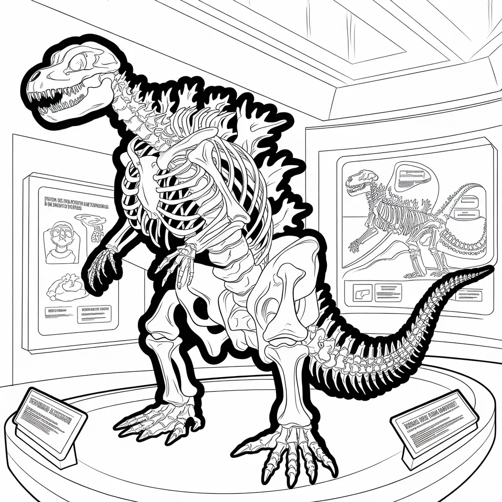 Godzilla_Skeleton_Fossil_Display