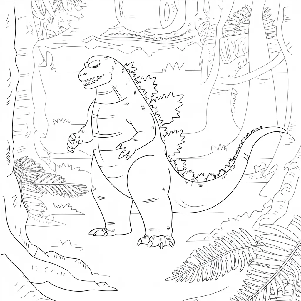 Godzilla_in_Prehistoric_Jungle