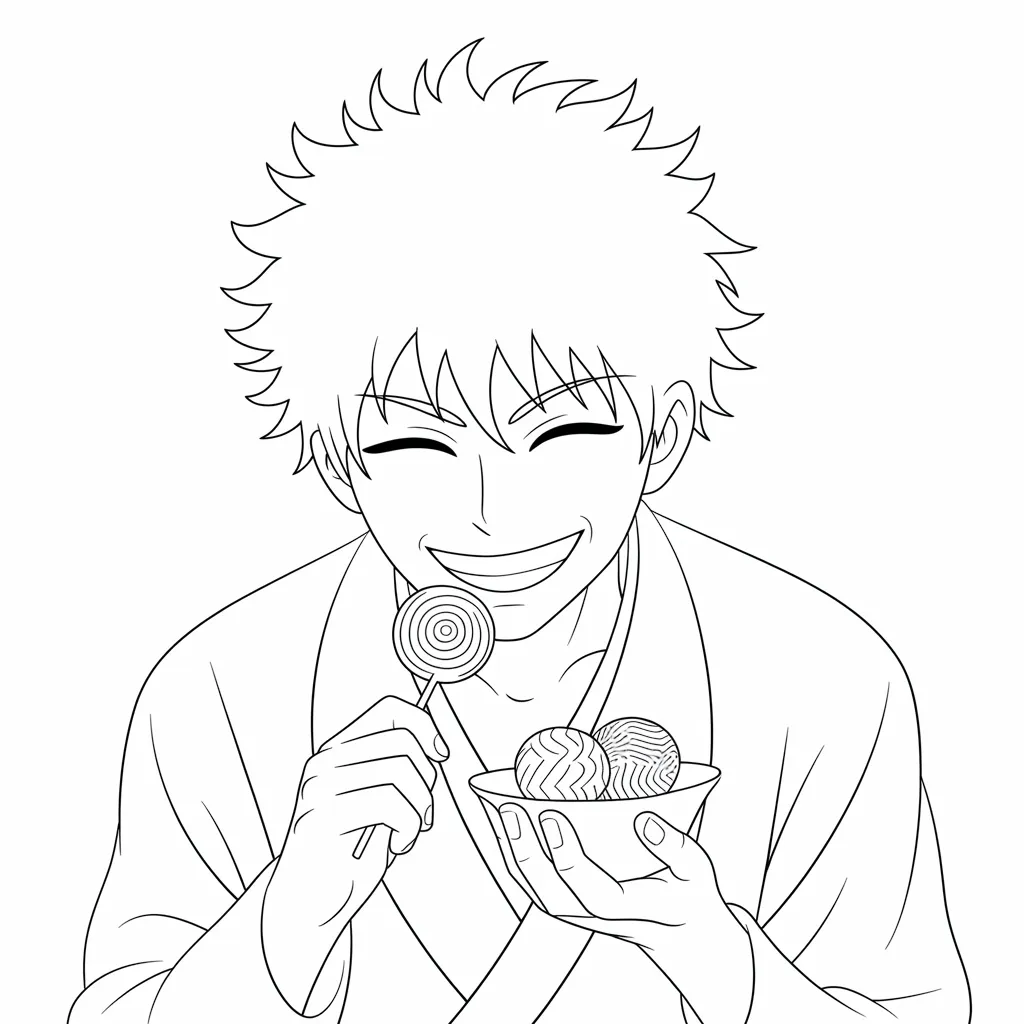 Gojo_Eating_Sweets