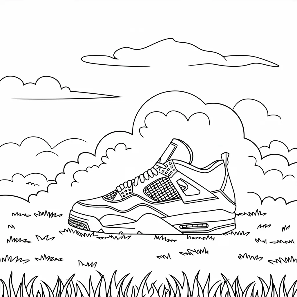 Jordan_4_with_Cloud_Background