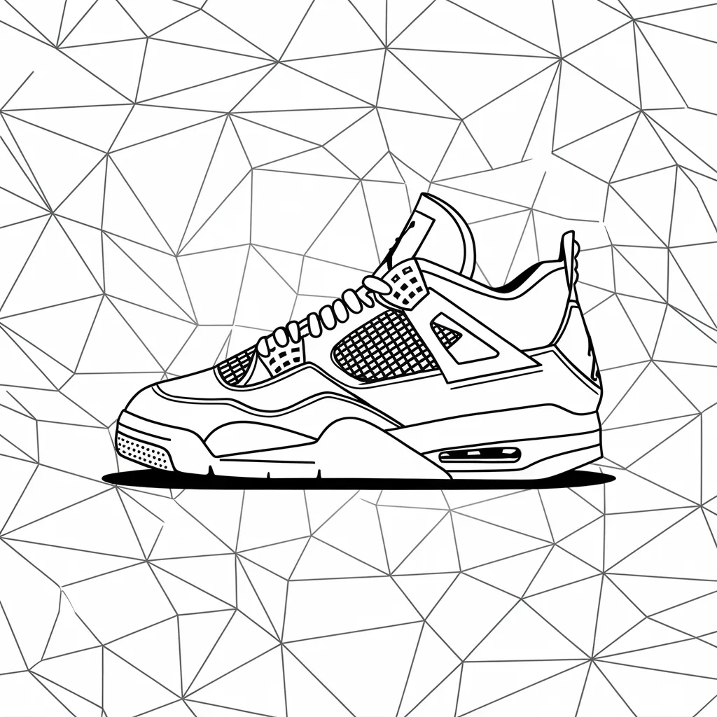 Jordan_4_with_Geometric_Patterns