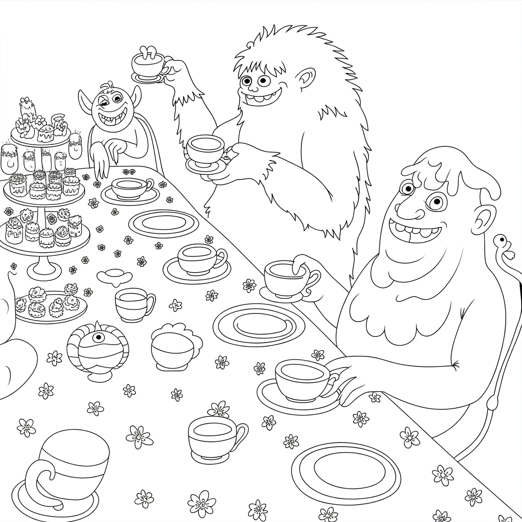 Monster Tea Party