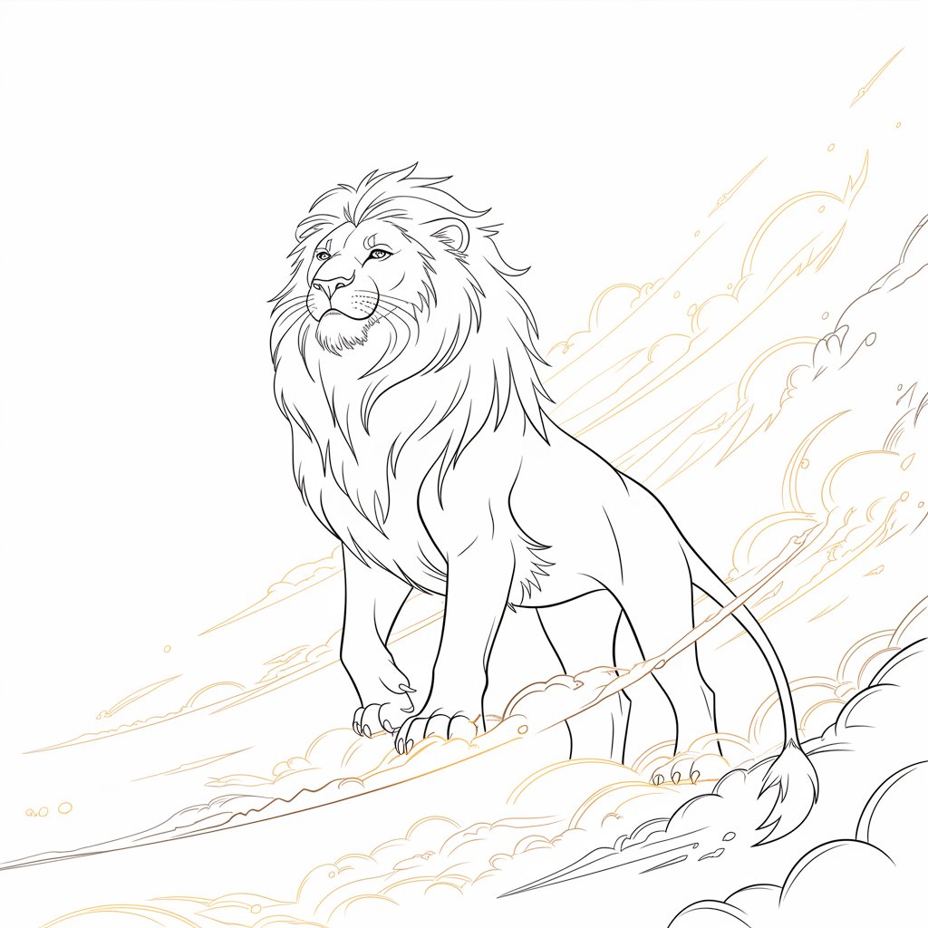 Mufasa's Spirit Appears in the Sky