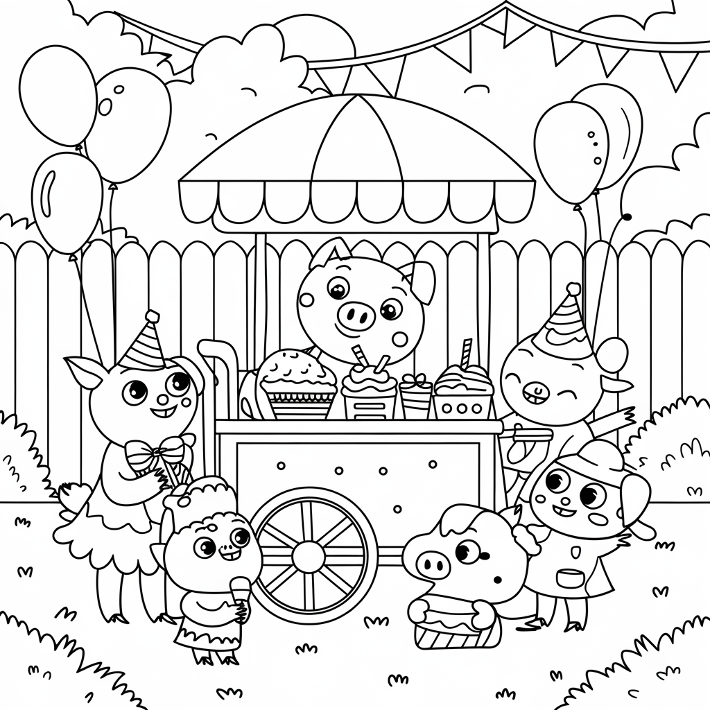 Peppa Pig's Ice Cream Party