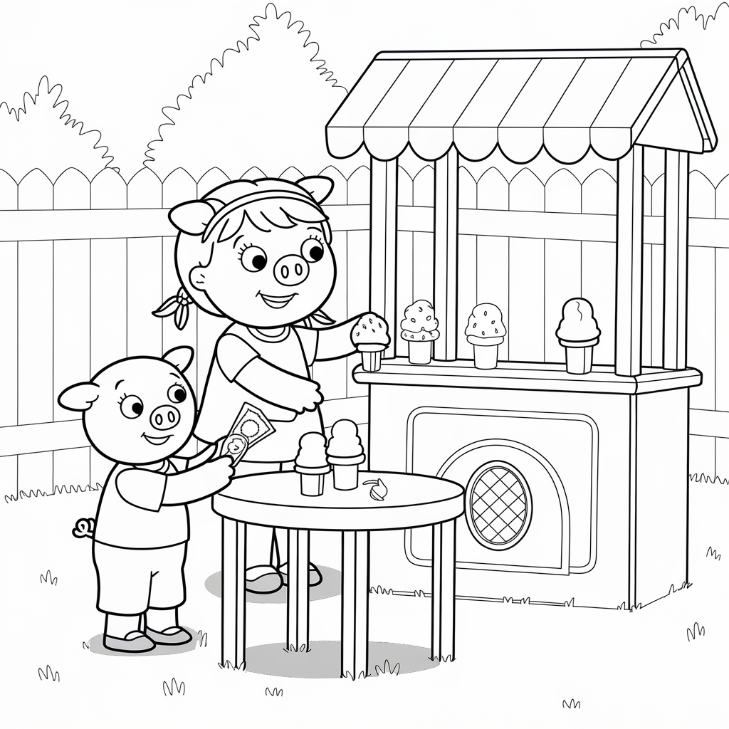 Peppa's Ice Cream Stand