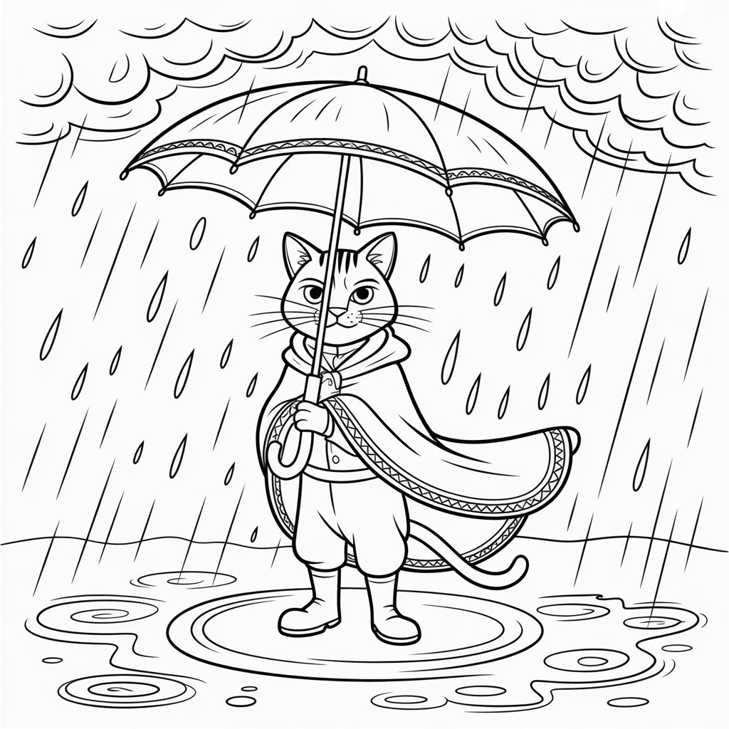 Puss in the Rain