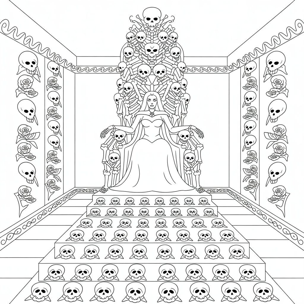 Skull Queen's Throne Room