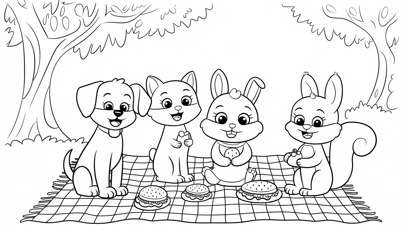 Springtime Picnic with the Gang