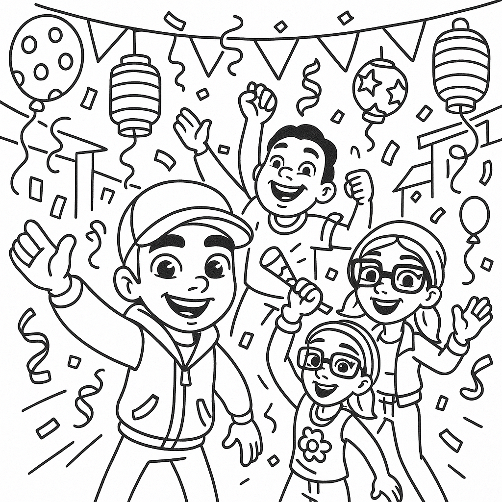 Subway_Surfers_Characters_Celebrating_a_Festival