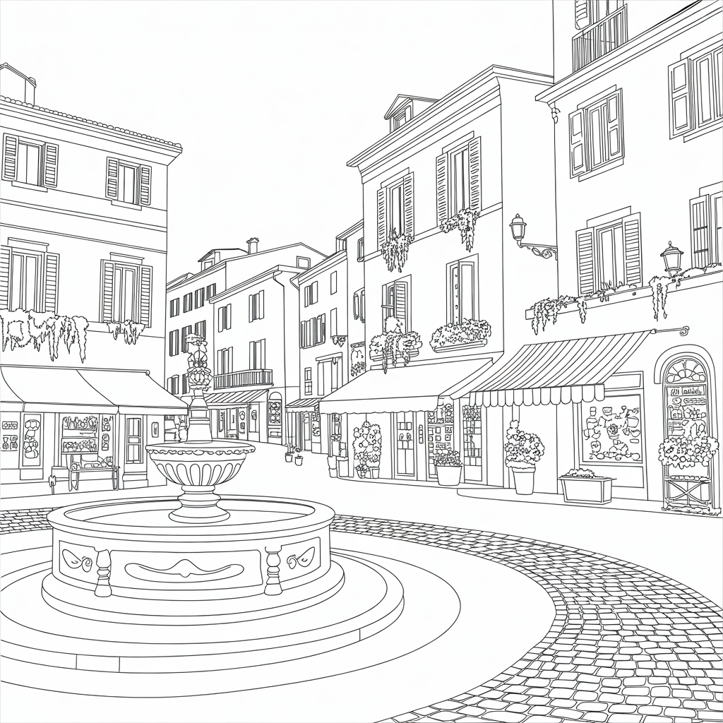 The Colorful Streets of Portorosso