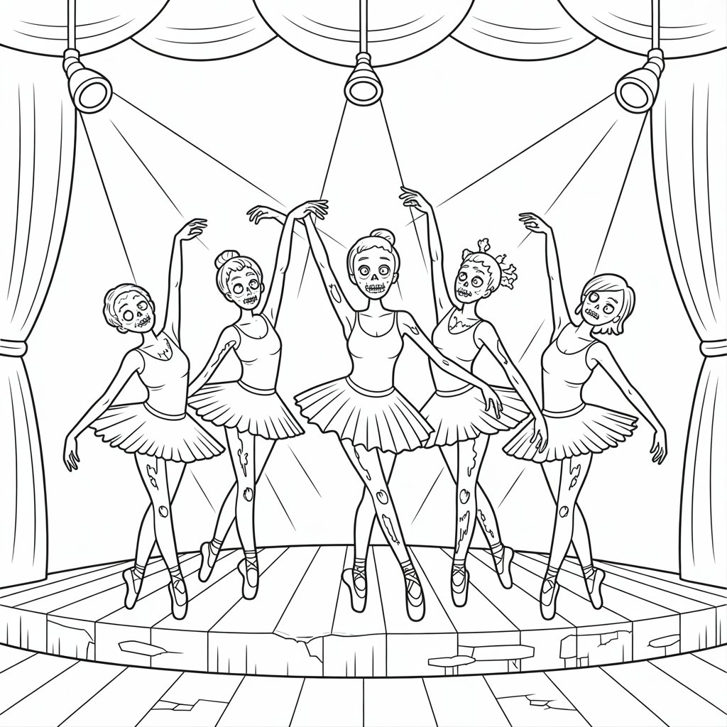 Zombie Ballet Performance