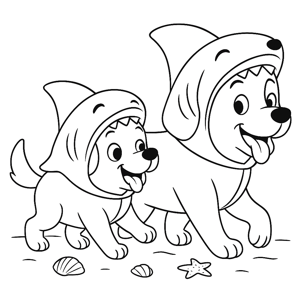 Baby_Shark_Dog_with_Momma_Dog