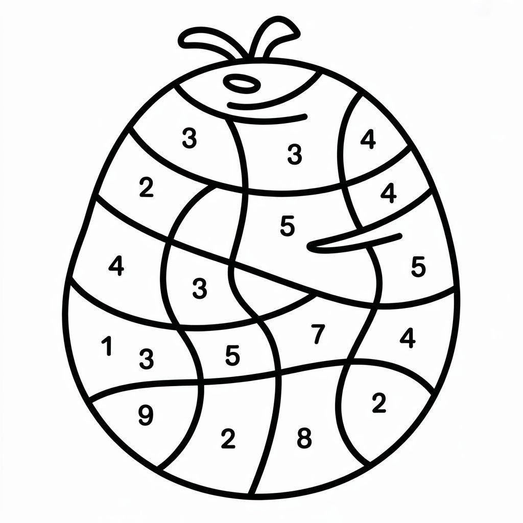 Color-by-Number Potato