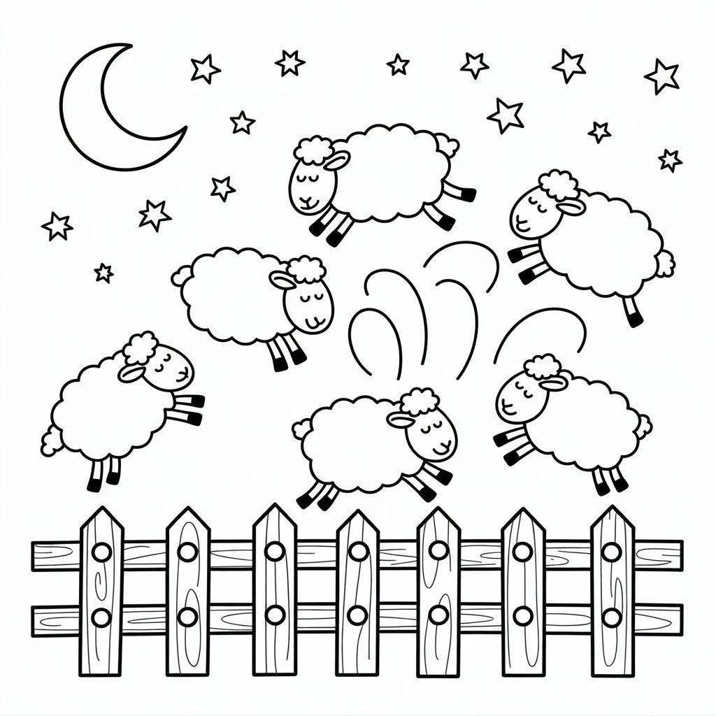 Counting Sheep at Night