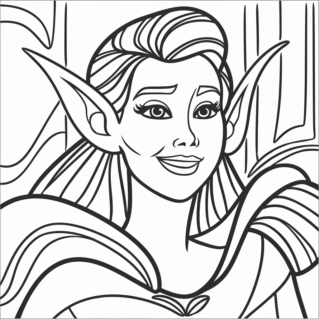 Dolores Madrigal with Her Ears