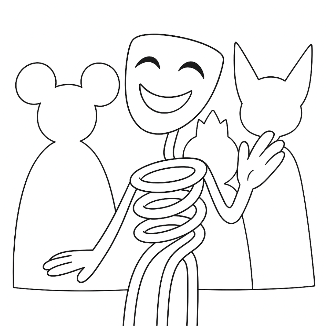 Gangle_and_Friends_Silhouette