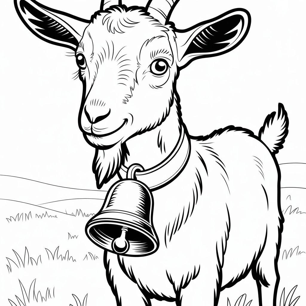 Goat_with_a_Bell_Collar