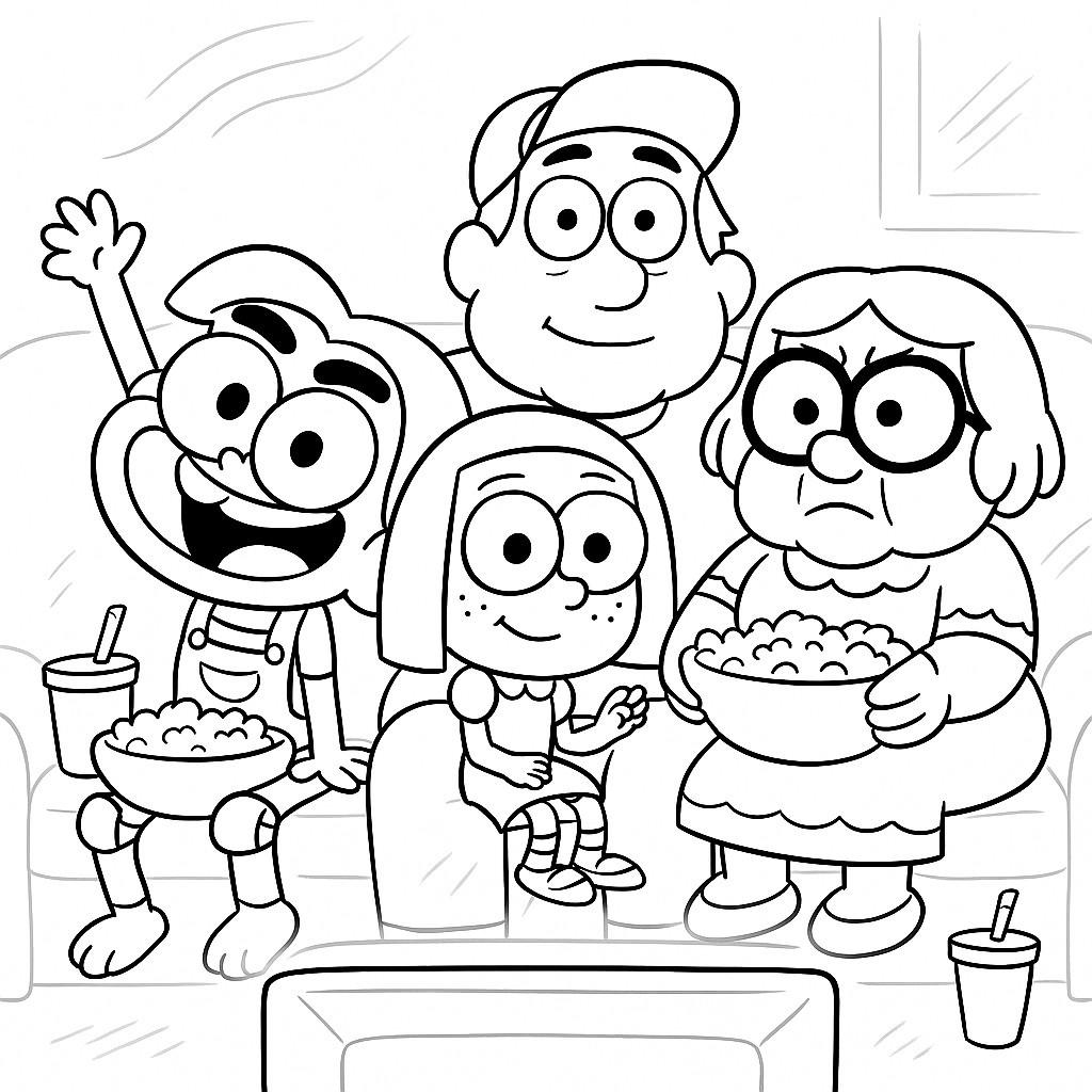 Green Family Movie Night