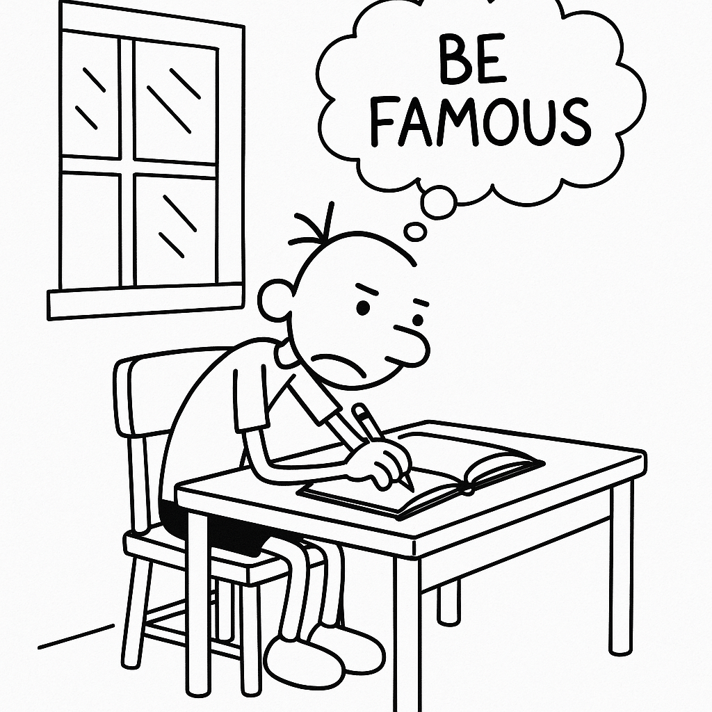 Greg Heffley's First Diary Entry