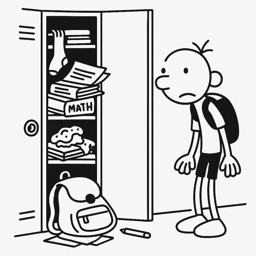 Greg's School Locker