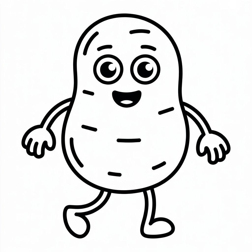 Potato with Arms and Legs