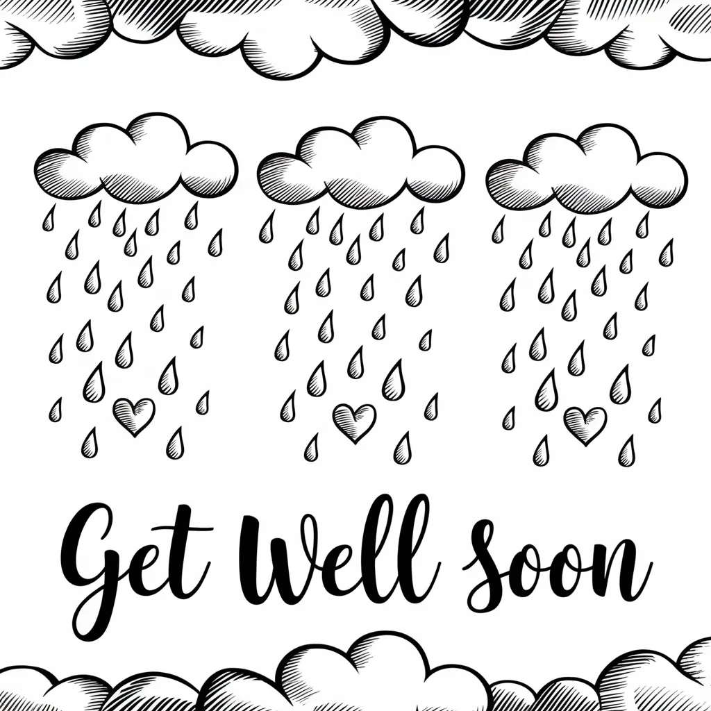 Raindrops Turning Into Hearts