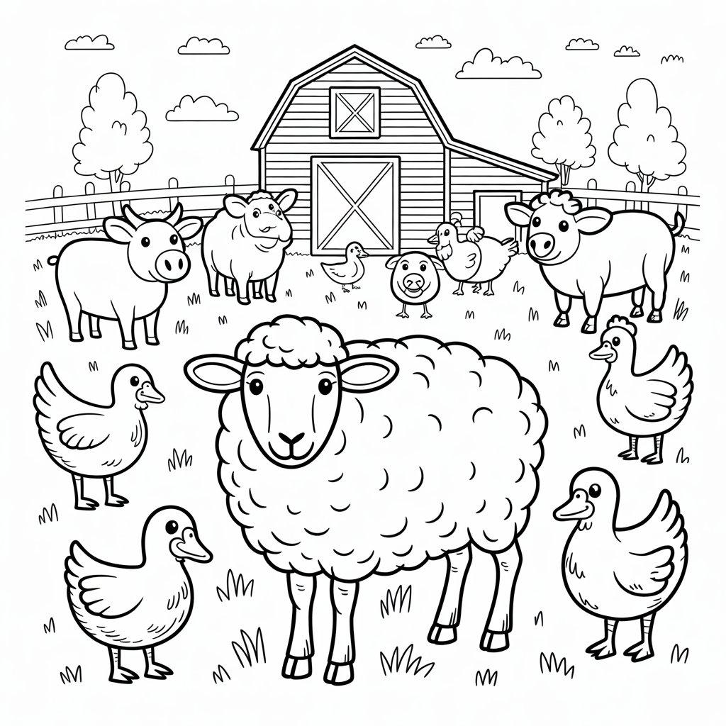 Sheep and Friends