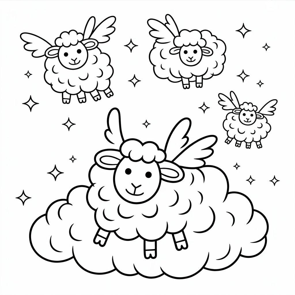 Sheep in the Clouds