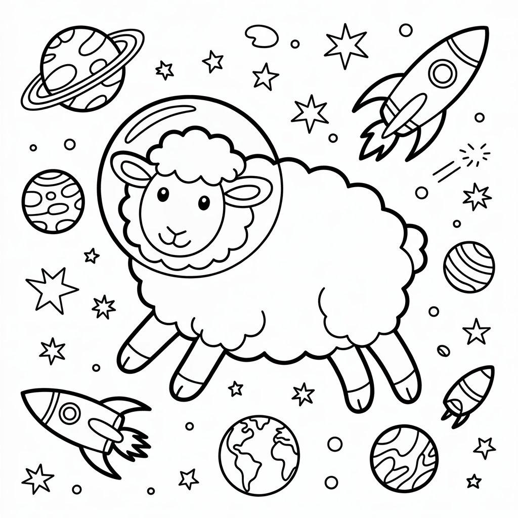 Space Sheep Adventure