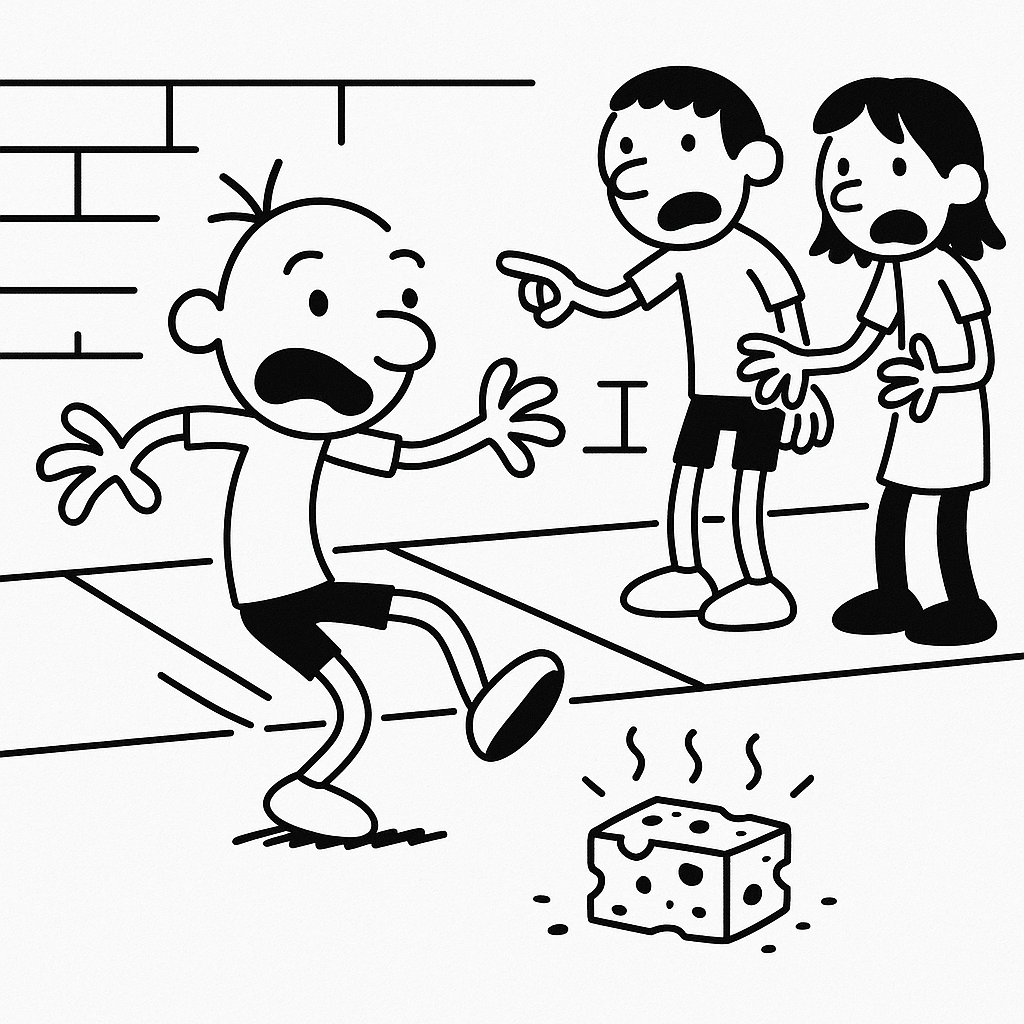 The Cheese Touch Scene