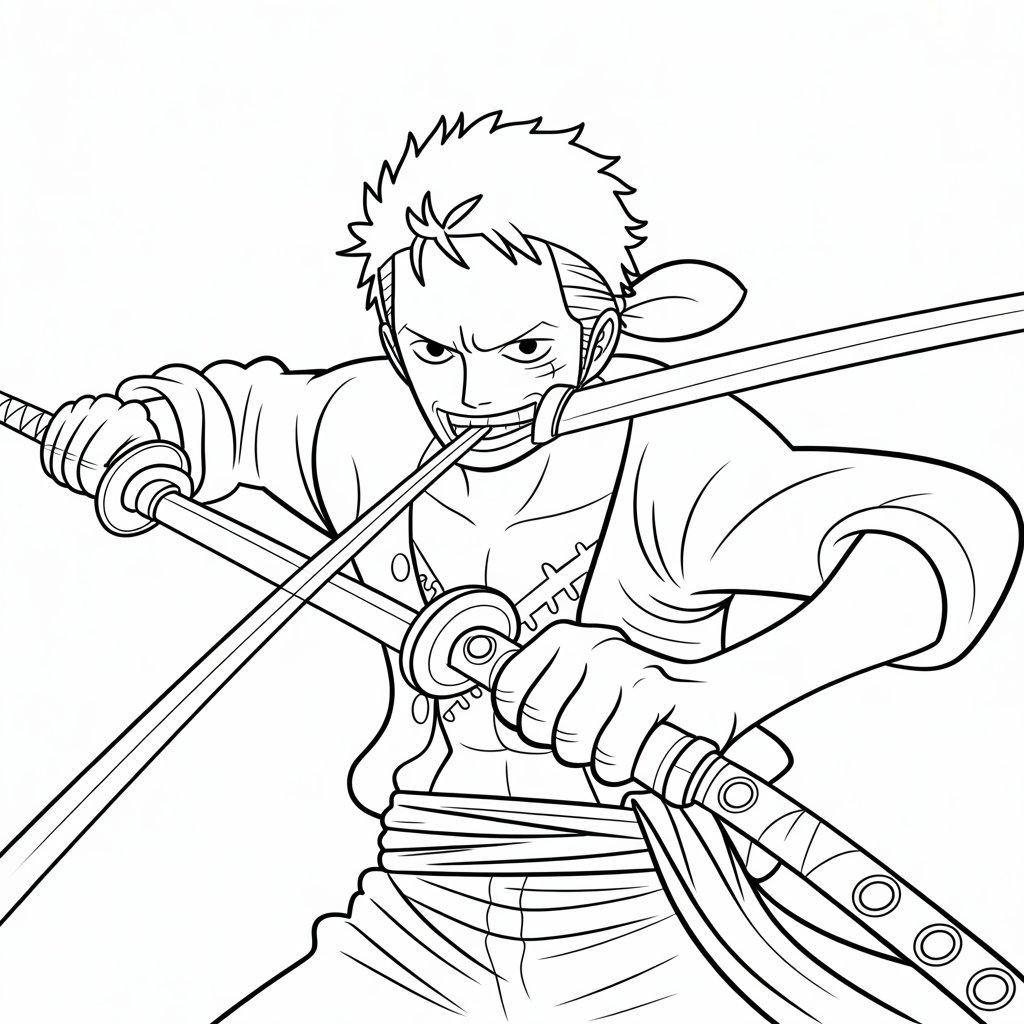 Three-Sword_Style_Santoryu_Battle_Stance