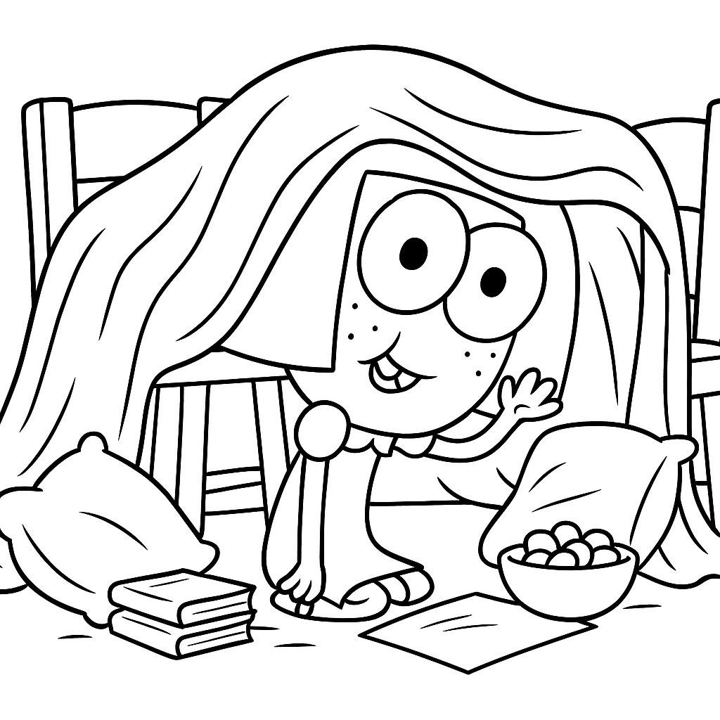 Tilly's Indoor Fort Building