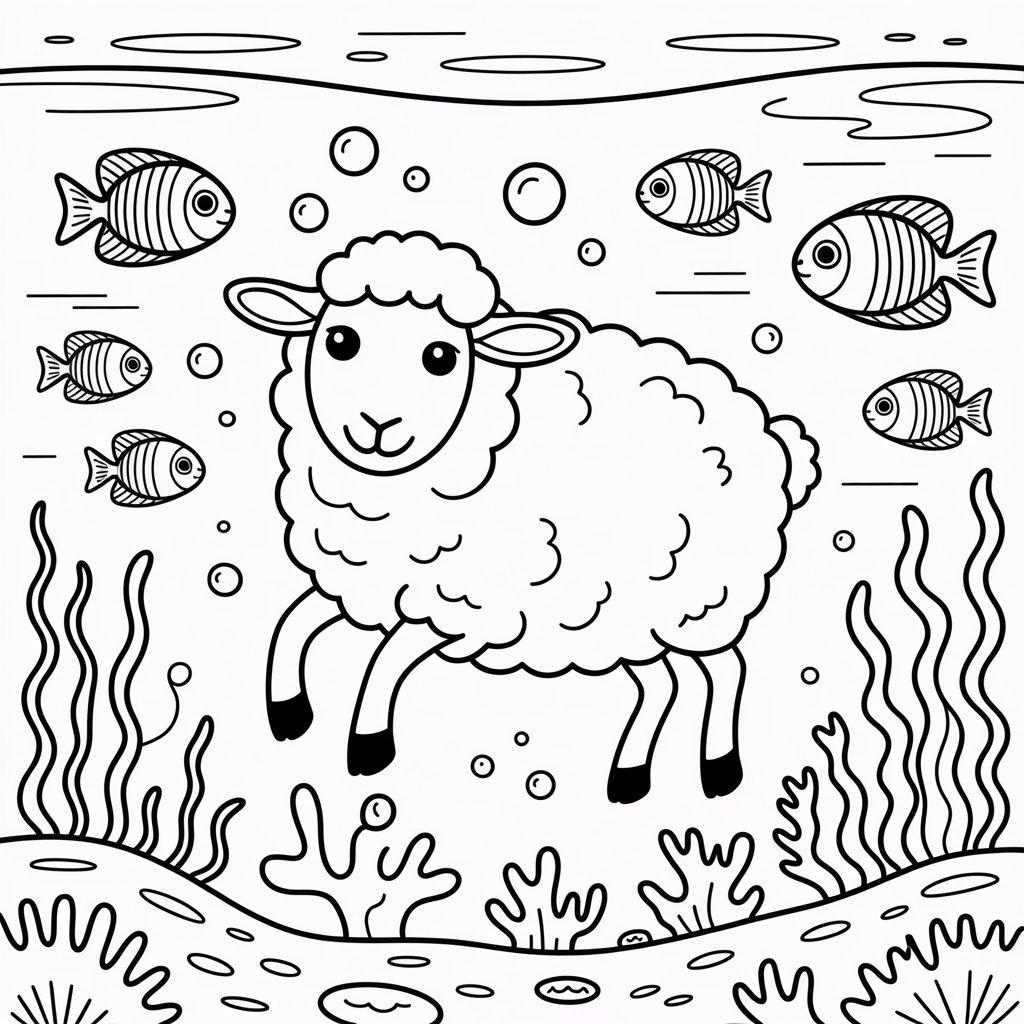 Underwater Sheep Dream