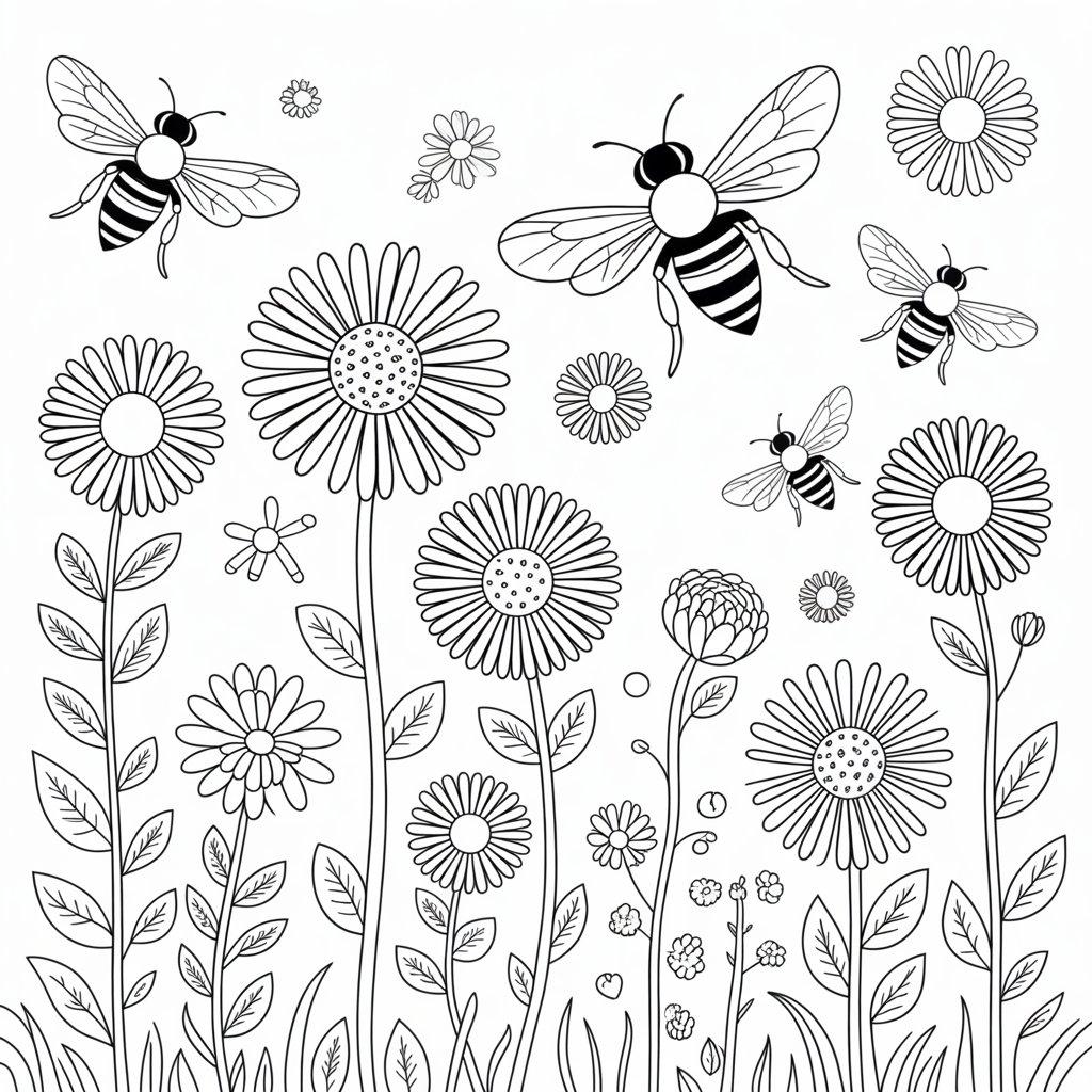 Wildflowers and Bees