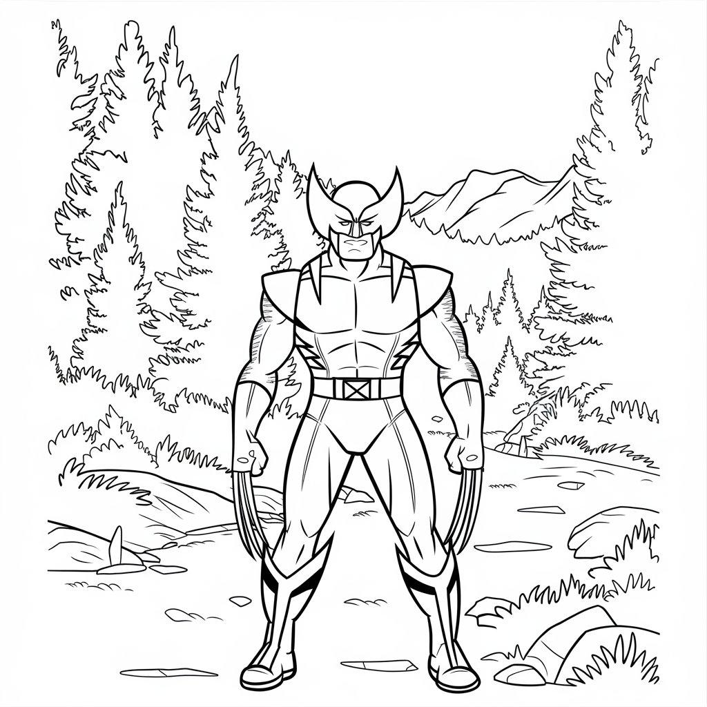 Wolverine_in_The_Canadian_Wilderness