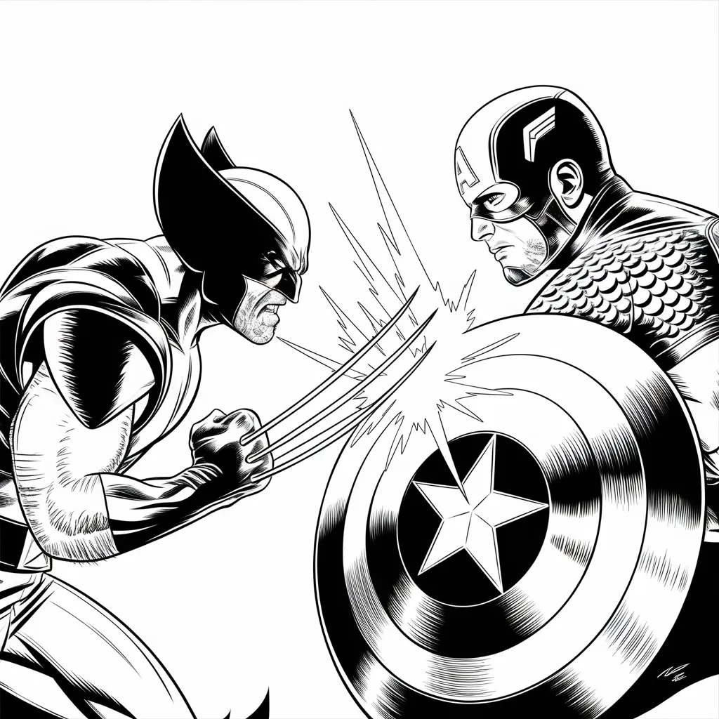 Wolverines_Claws_vs_Captain_Americas_Shield