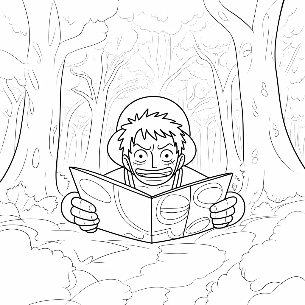 Zoro_Lost_with_Map_Upside_Down